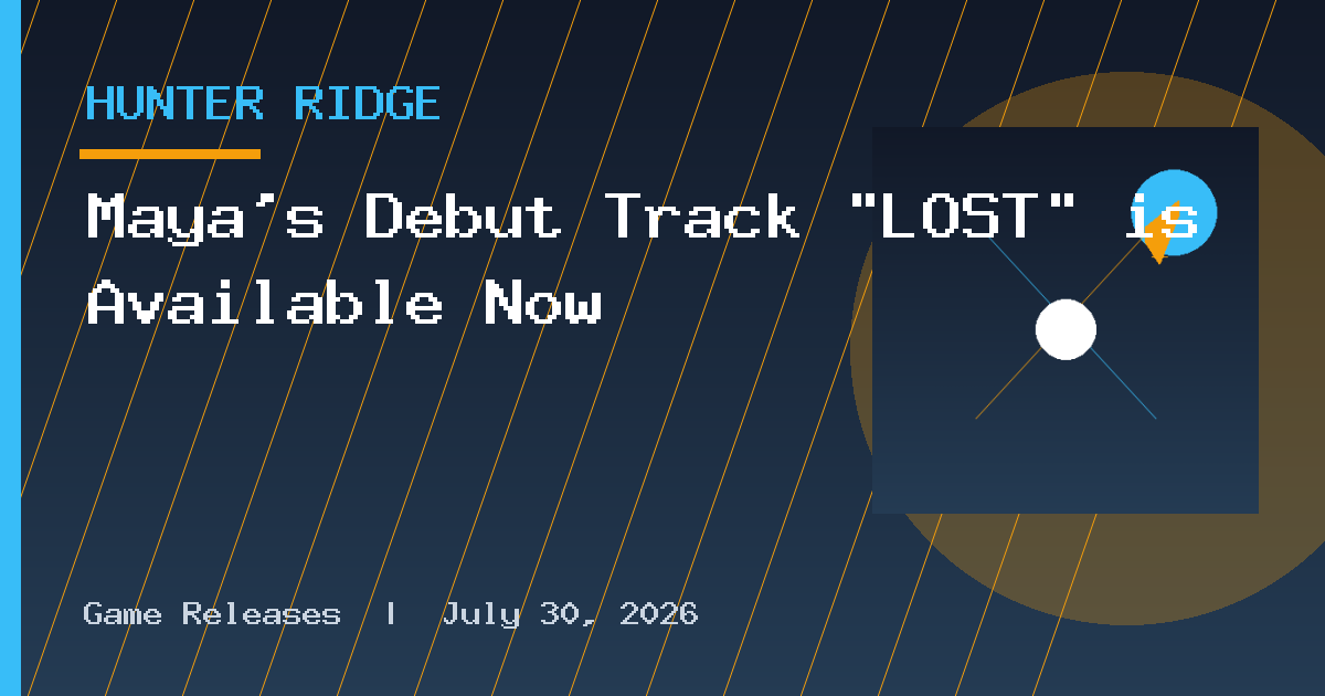 Maya’s Debut Track “LOST” is Available Now